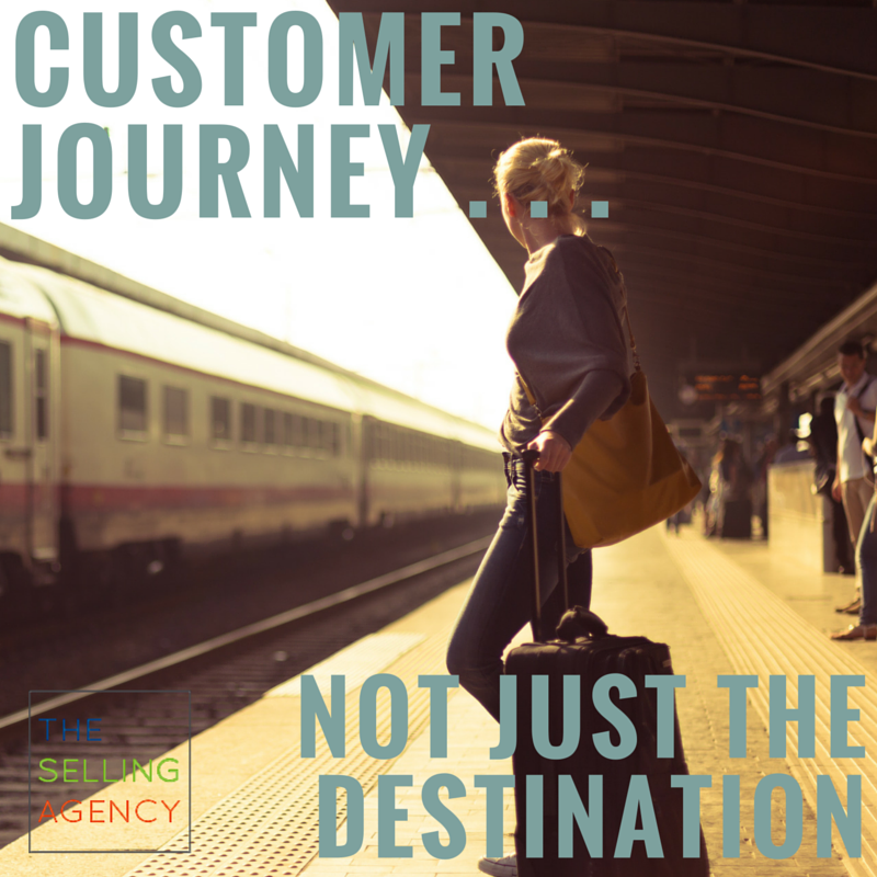 customer journey not just destination - customer service - sales process