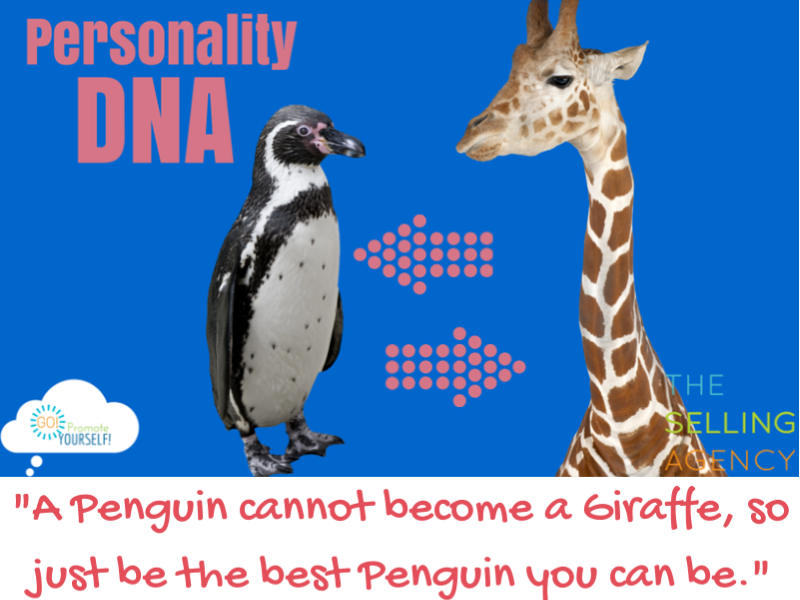 A penguin cannot become a giraffe.