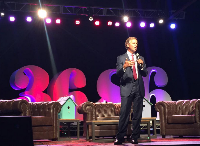 TN Governor Bill Haslam on supporting innovation and entrepreneurs--Photo courtesy of Mojo Media Pros