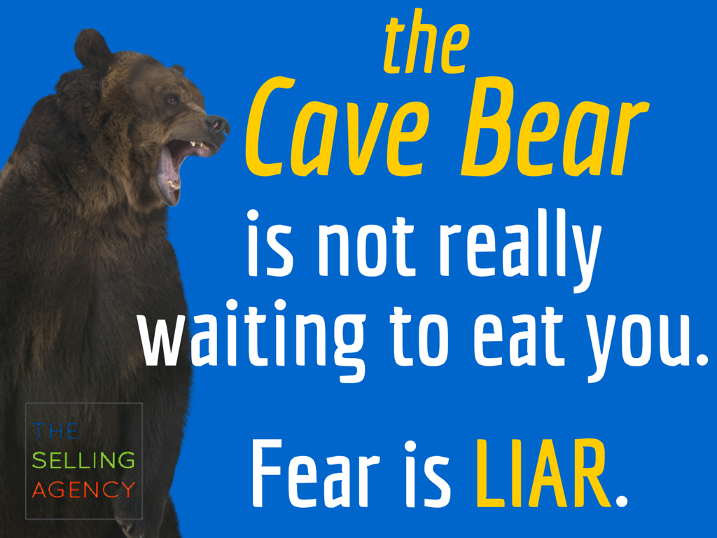 Fear is the biggest obstacle standing between us and our objectives – earning promotions, sales or customers.