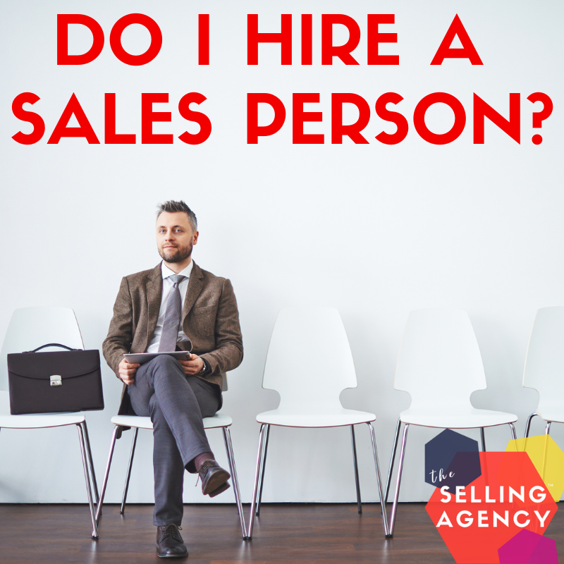 When and how do I hire a salesperson