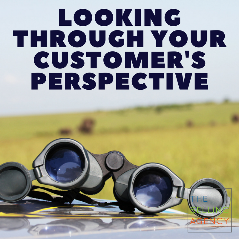 Looking through your customer's perspective, Features and Benefits, Value, Sales Process, Selling Messages, Value