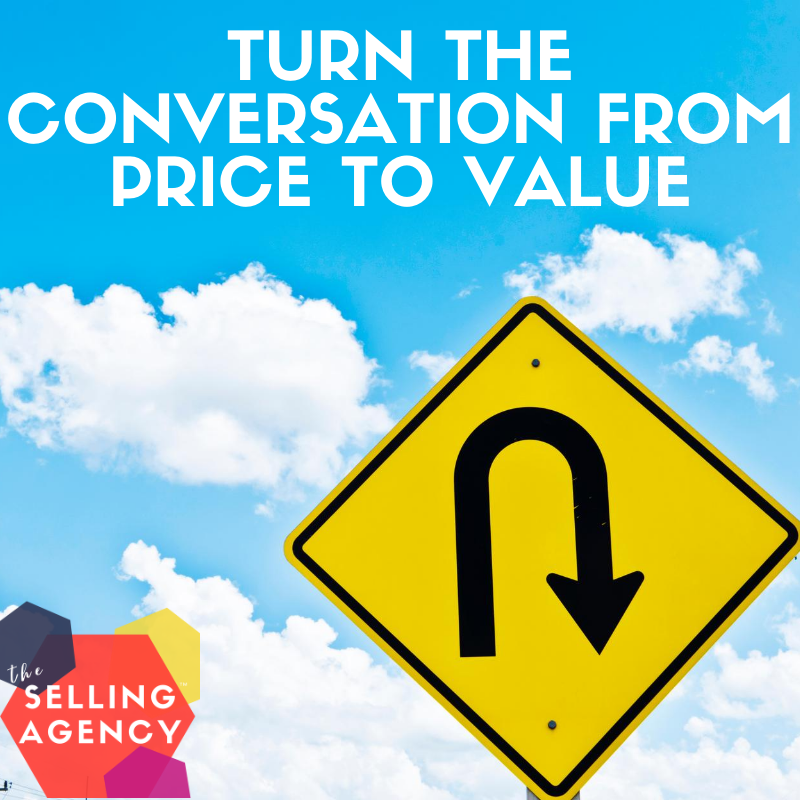 turn the conversation from price to value