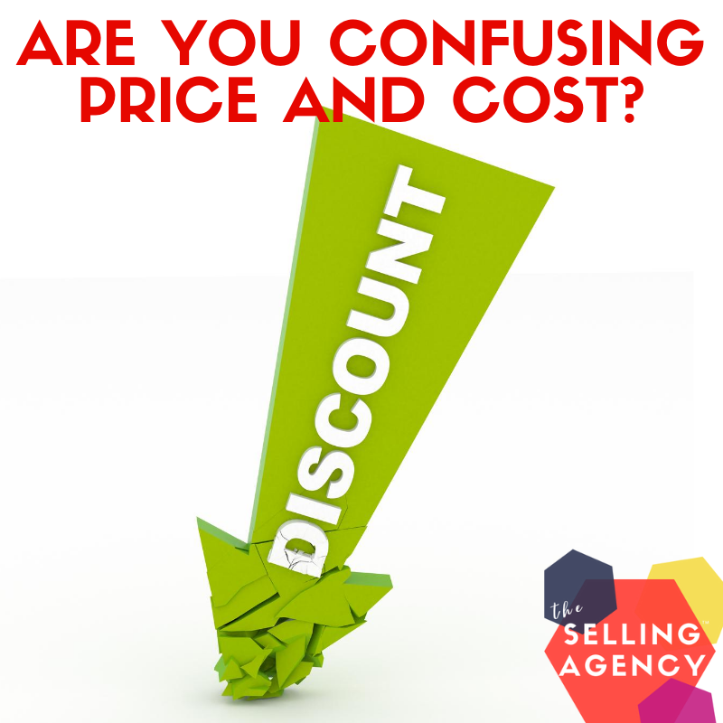 Are you confusing PRICE and COST?