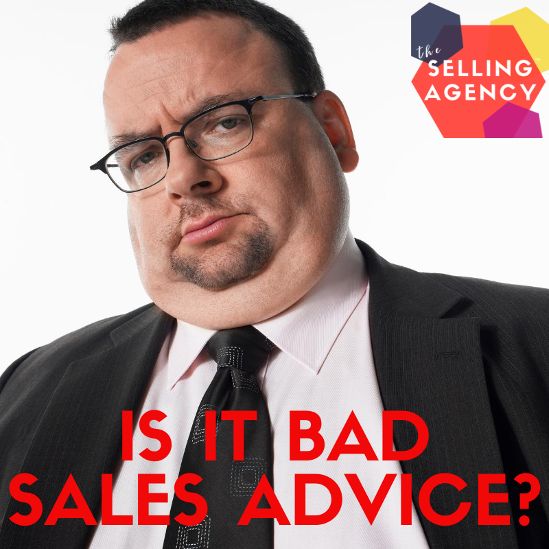 Be Wary of GROSS Sales Advice