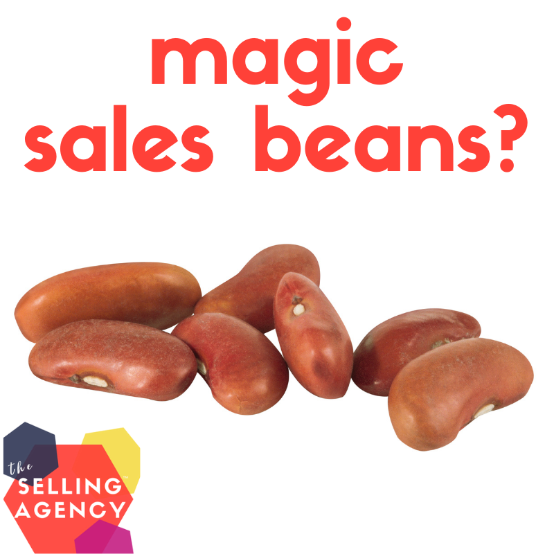 THERE ARE NO MAGIC SALES BEANS