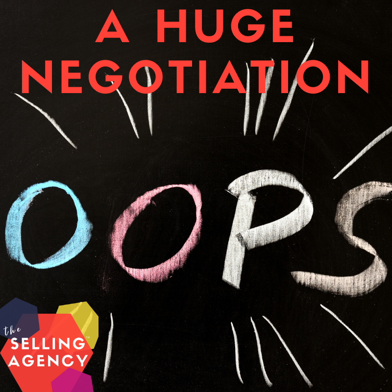 The FIRST and WORST Sales Negotiation Mistake