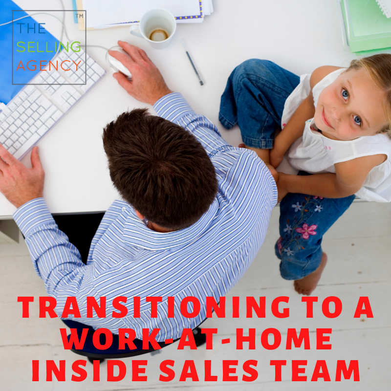 Making the transition from FIELD SALES to Work At Home Inside Sales