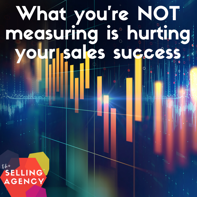 What you're NOT measuring is hurting sales results
